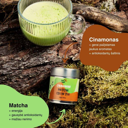 Feel Brill cinnamon matcha cinamonas LocalizeCustomThree