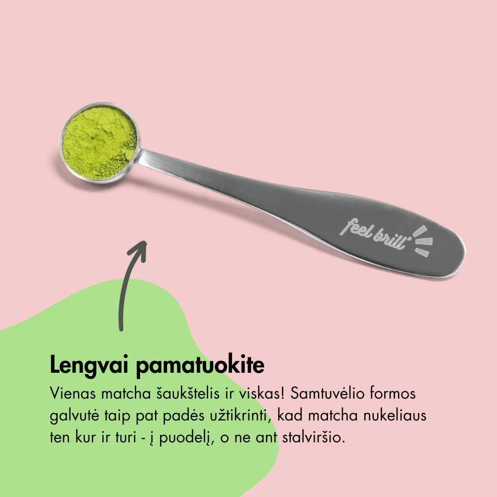 Pradedančiojo matcha arbatos rinkinys energijai ir skaniai pradžiai